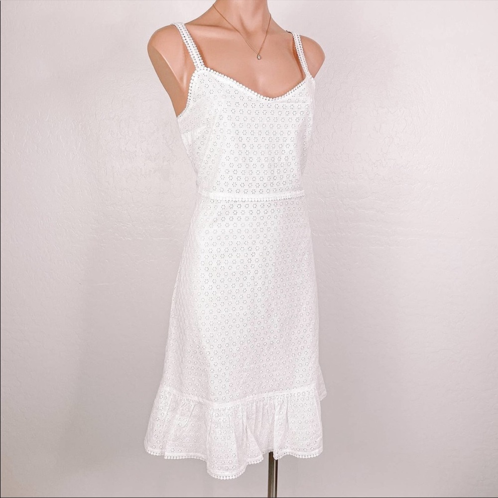 Draper James White eyelet dress - Sz 8